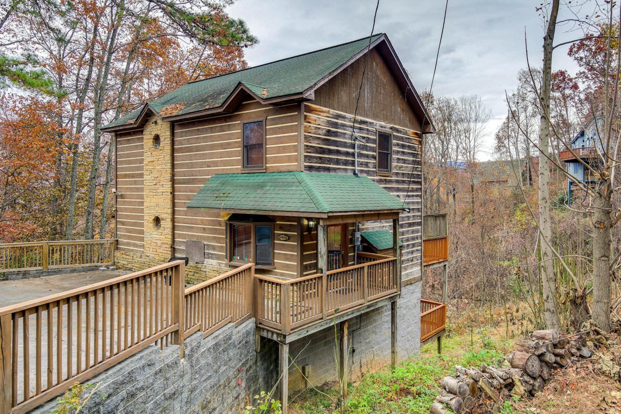 Pet-Friendly Gatlinburg Retreat With Hot Tub! Villa Eksteriør bilde